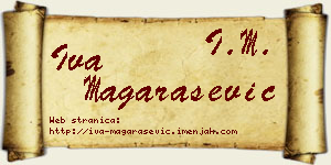 Iva Magarašević vizit kartica